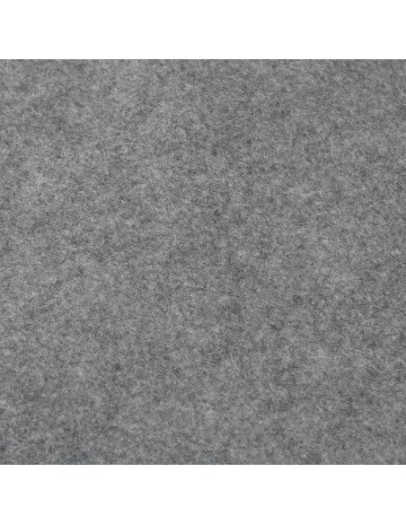 Telo Sotto Piscina Grigio Chiaro Ø428 cm Geotessile Poliestere