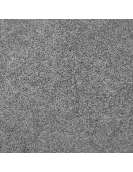 Telo Sotto Piscina Grigio Chiaro Ø500 cm Geotessile Poliestere