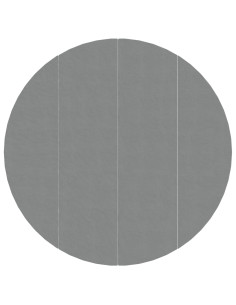 Telo Sotto Piscina Grigio Chiaro Ø500 cm Geotessile Poliestere 2