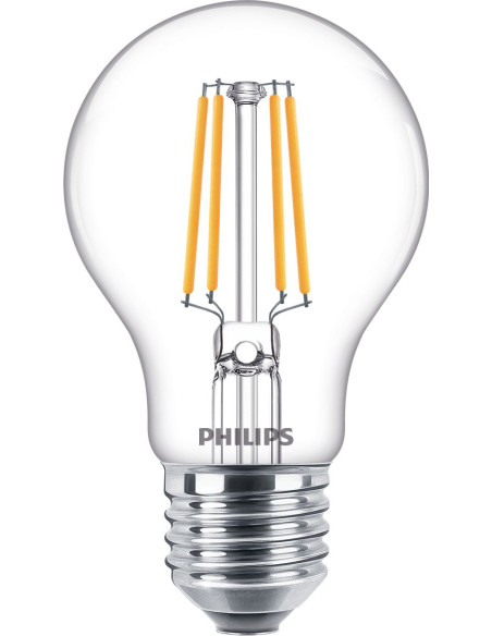 Philips Lampadina trasparente a filamento 40 W A60 E27