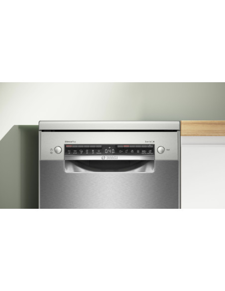 Bosch Serie 4 SPS4EMI24E Lavastoviglie da libera installazione 45 cm Acciaio Classe C