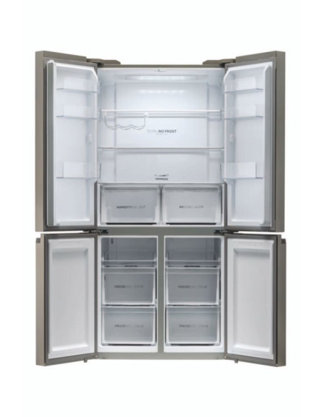 Haier Cube 90 Serie 5 HCR5919FOPG frigorifero side-by-side Libera installazione 528 L F Grigio