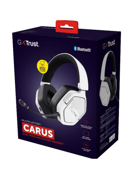 GXT493W CARUS WIRELESS HEADSET WHIT