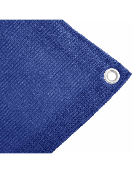 Tappeto da Tenda 300x500 cm Blu in HDPE