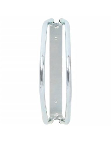 Supporto per Bici a Parete 2 pz in Acciaio Zincato