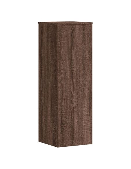Supporto per Piante Rovere Marrone 33x33x100 cm in Truciolato