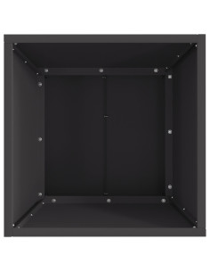 Focolare Nero 40 x 40 x 35 cm Acciaio 2