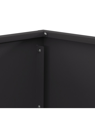 Focolare Nero 60 x 60 x 35 cm Acciaio