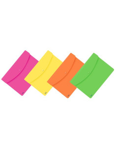 SNAP BUSTA NEON A4 PP LI ASS