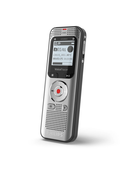 Philips Voice Tracer DVT2050/00 dittafono Flash card Argento