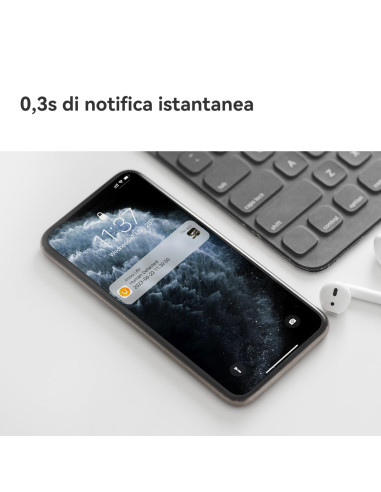 Imou Cell GO KIT 2K (3MP) Telecamera Wi-Fi Esterno/Interno Batteria Senza Fili, Rilevamento PIR/Umano, Visione Notturna a Colori