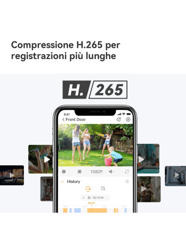 Imou Cruiser SC 3K Torretta Telecamera di sicurezza IP Interno e esterno 2880 x 1620 Pixel Soffitto/muro