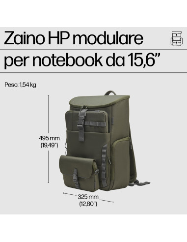 HP Zaino modulare per laptop da 15,6''
