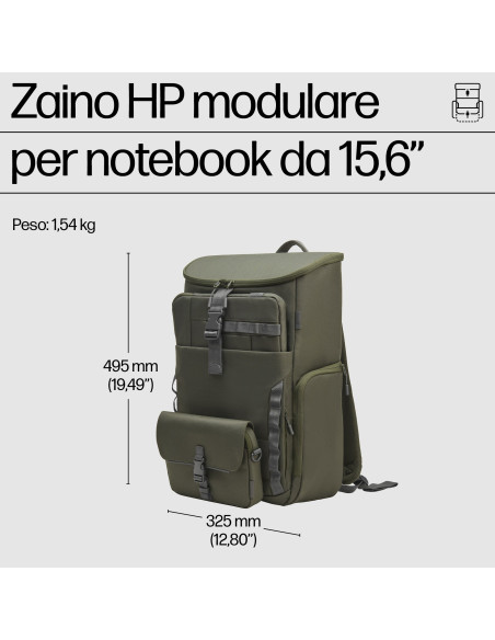 HP Zaino modulare per laptop da 15,6''