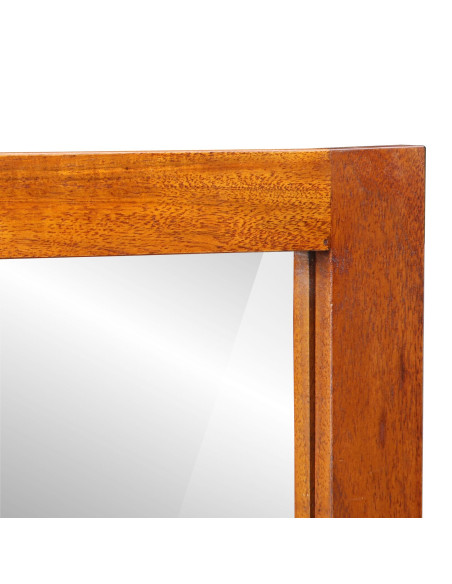 Armadio da muro  40x20x50 cm in legno massello di acacia