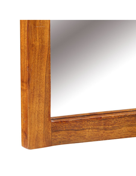 Tolette per Camera da Letto  Marrone Legno massello di Sheesham