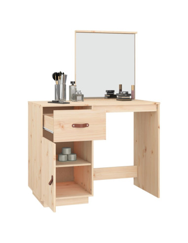 Toeletta 95x50x134 cm in Legno Massello di Pino