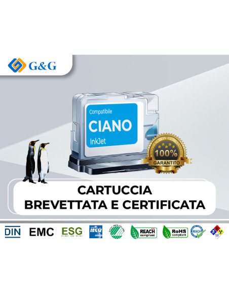 INK G&G EPS C13T10H24010 604XL C 9ML