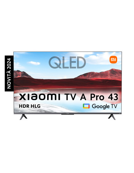 TV 43 XIAOMI SMART UHD 4K ITALIA DVB-C/S2/T2 HD WIFI PIEDE QLED