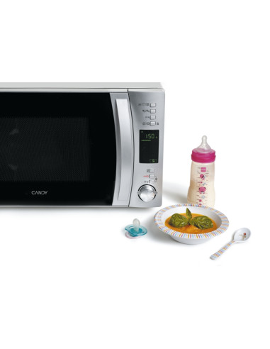 Candy COOKinApp CMXG 25DCS Acciaio inox Microonde con grill Superficie piana 25 L 900 W