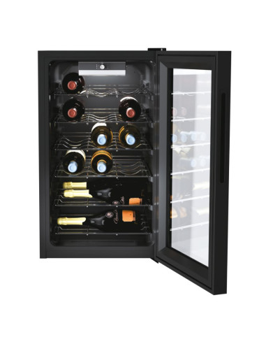 Candy CWC 021 M/NF Cantinetta vino con compressore Libera installazione Nero 21 bottiglia/bottiglie