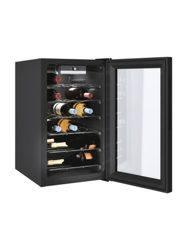 Candy CWC 021 M/NF Cantinetta vino con compressore Libera installazione Nero 21 bottiglia/bottiglie