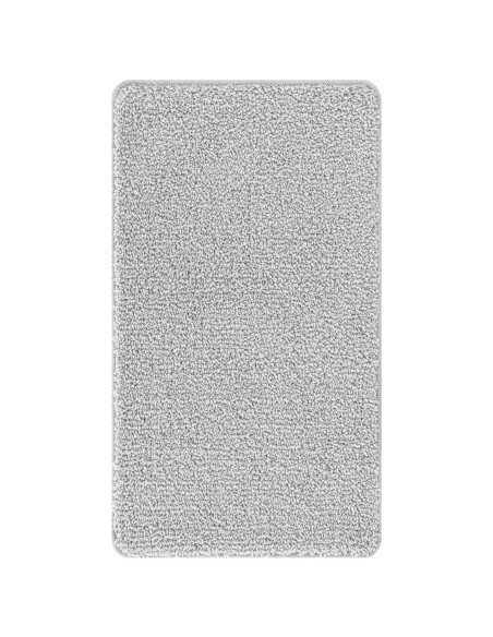 Tappetino da bagno rettangolare grigio 70x120 cm in polipropilene antiscivolo