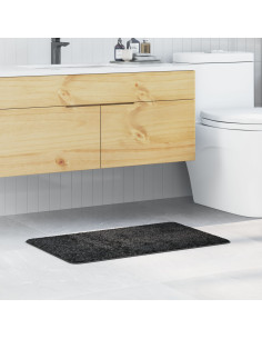 Tappetino da bagno antiscivolo Grigio scuro 50 x 80 cm PP 2