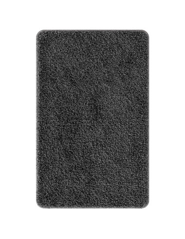 Tappetino da bagno antiscivolo Grigio scuro 50 x 80 cm PP