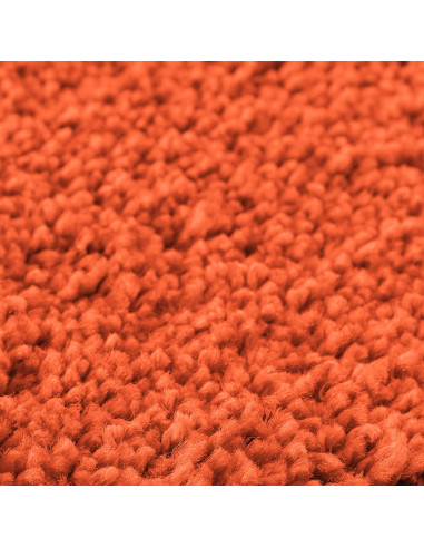 Tappetino da bagno antiscivolo Arancione 50 x 80 cm PP