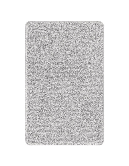 Tappetino da bagno rettangolare grigio 60x90 cm in polipropilene antiscivolo