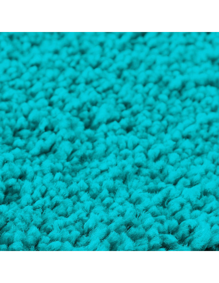 Tappetino da bagno antiscivolo Turchese 60 x 90 cm PP