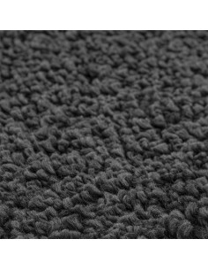 Set di tappetini antiscivolo per il bagno 2 pcs Grigio scuro PP 2