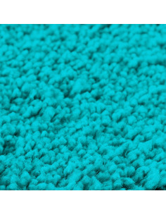 Set di tappetini antiscivolo per il bagno 2 pcs Turchese PP 2