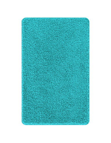 Set di tappetini antiscivolo per il bagno 3 pcs Turchese PP