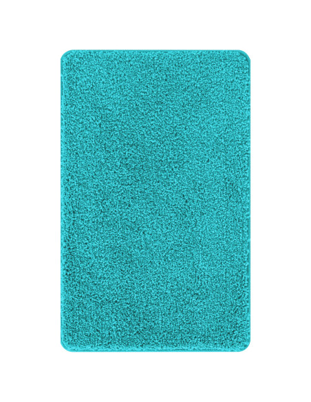 Set di tappetini antiscivolo per il bagno 3 pcs Turchese PP