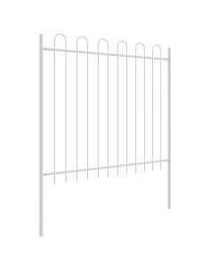 Recinzione per Giardino 4 pcs Bianco 6,8 x 1,5 m