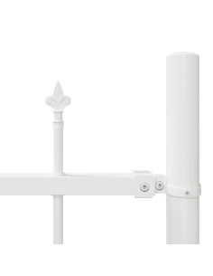 Recinzione per Giardino 7 pcs Bianco 170 x 225 cm