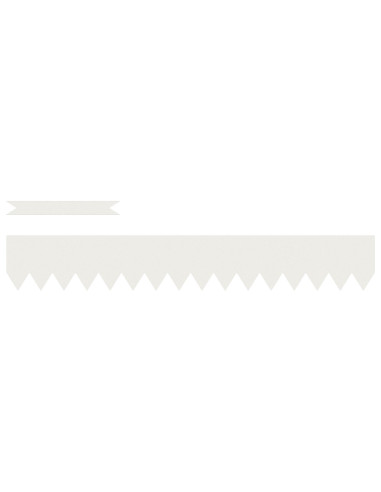 Bordura per Prato 20 pcs Bianco 100 x 0.05 x 20 cm