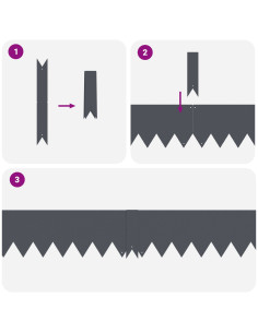 Bordura per Prato 10 pcs Antracite 100 x 0.05 x 20 cm