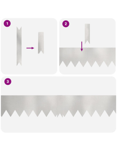 Bordura per Prato 20 pcs Argento 100 x 0.05 x 20 cm
