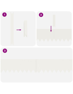 Bordura per Prato 20 pcs Bianco 100 x 0.05 x 20 cm