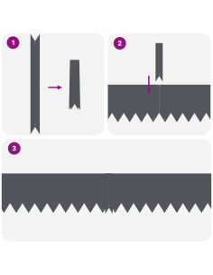 Bordura per Prato 10 pcs Antracite 100 x 0.05 x 20 cm
