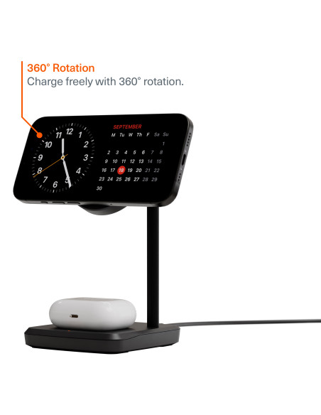 QI2 3-IN-1 CHARGEBASE 15W WIRELESS NERO