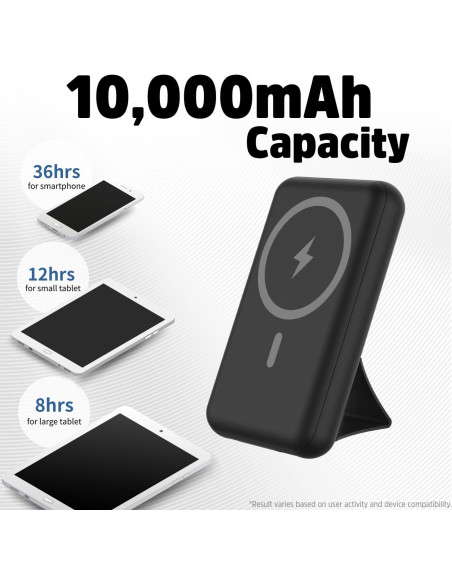 WIRELESS POWERBANK STAND + CHARGER