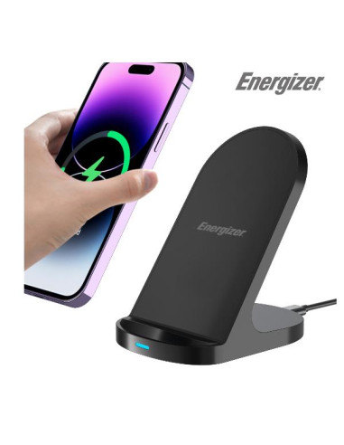 WIRELESS CHARGER STAND NERO