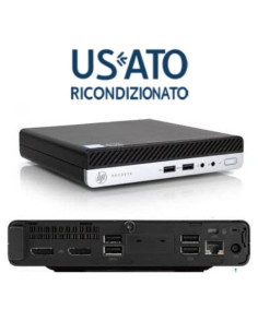 PC REF I5 16GB 512GB NVME DM W11P I5-8500T 400 G4 TINY-MINI