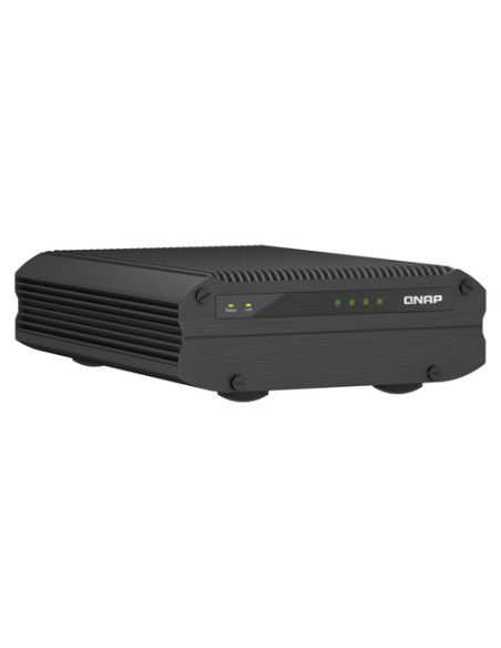 QNAP TS-I410X NAS Tower Intel Atom® x6425E 8 GB 0 TB QNAP QTS Nero