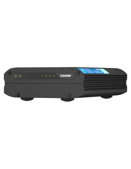 QNAP TS-I410X NAS Tower Intel Atom® x6425E 8 GB 0 TB QNAP QTS Nero