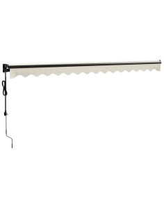 Tenda Sole Automatica Retrattile Crema 4,5x3 m